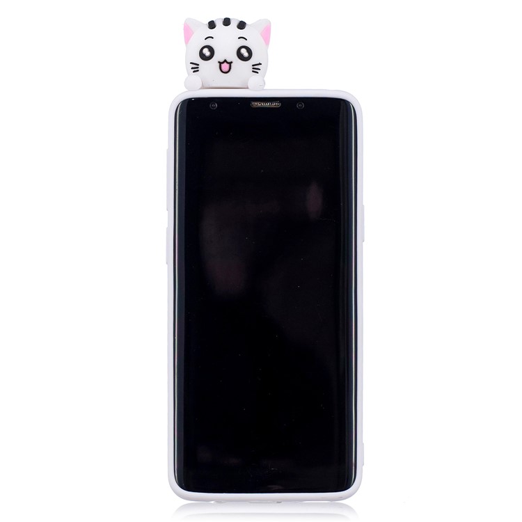 3D Cute Doll Pattern Printing TPU Case Cover for Samsung Galaxy S9 SM-G960 - Tiger-5