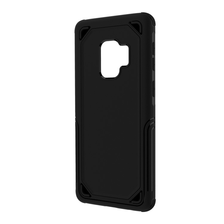 Shockproof Matte TPU Back Phone Case for Samsung Galaxy S9 G960 - Black-1