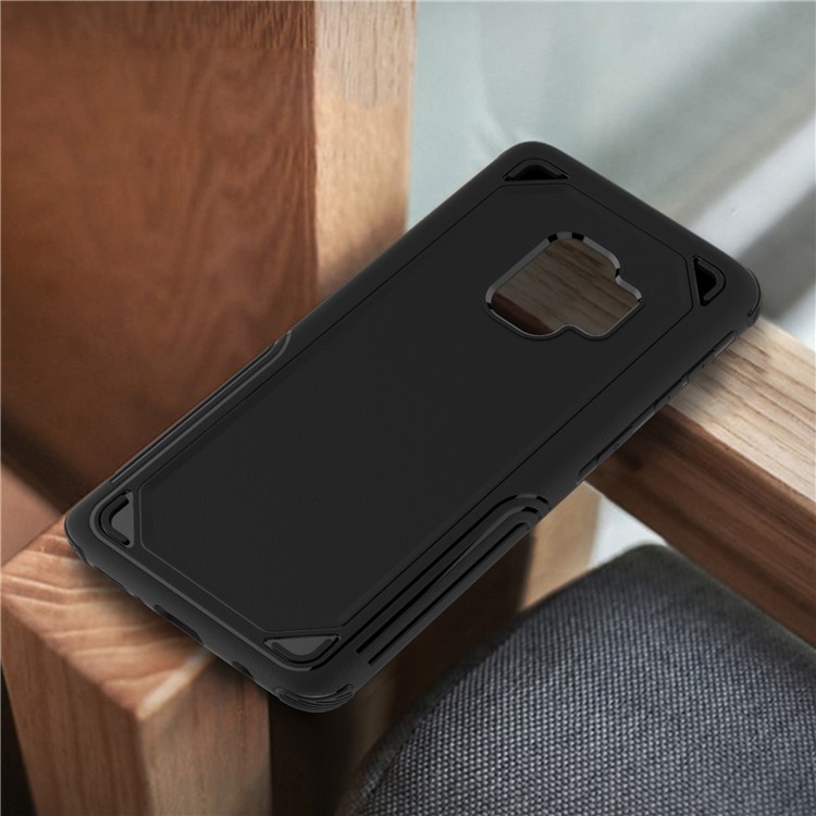 Shockproof Matte TPU Back Phone Case for Samsung Galaxy S9 G960 - Black-11