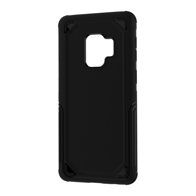 Shockproof Matte TPU Back Phone Case for Samsung Galaxy S9 G960 - Black-2