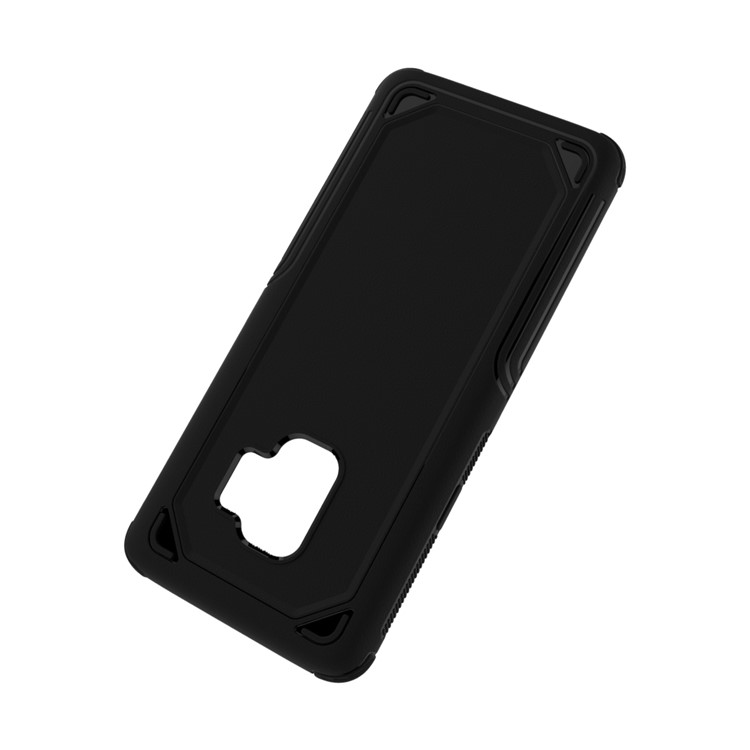 Shockproof Matte TPU Back Phone Case for Samsung Galaxy S9 G960 - Black-4