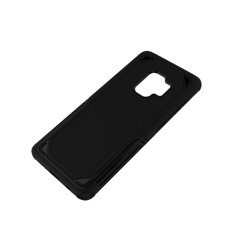 Shockproof Matte TPU Back Phone Case for Samsung Galaxy S9 G960 - Black-5