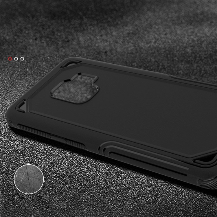 Shockproof Matte TPU Back Phone Case for Samsung Galaxy S9 G960 - Black-7