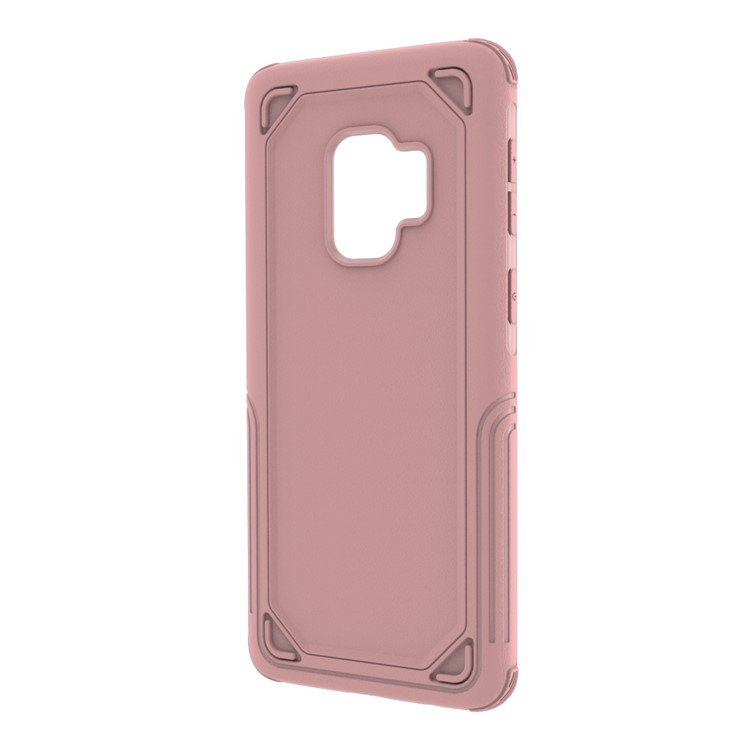 Anti-drop Matte TPU Back Mobile Case for Samsung Galaxy S9 G960 - Pink-1