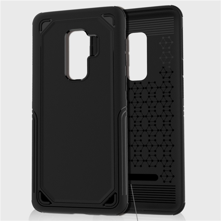 Shockproof Matte TPU Back Phone Case for Samsung Galaxy S9 Plus SM-G965 - Black-10