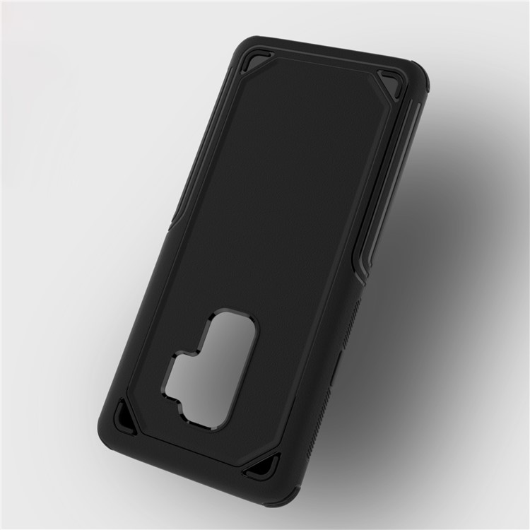 Shockproof Matte TPU Back Phone Case for Samsung Galaxy S9 Plus SM-G965 - Black-11