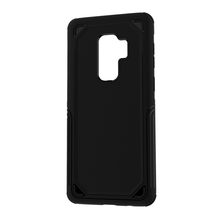 Shockproof Matte TPU Back Phone Case for Samsung Galaxy S9 Plus SM-G965 - Black-2
