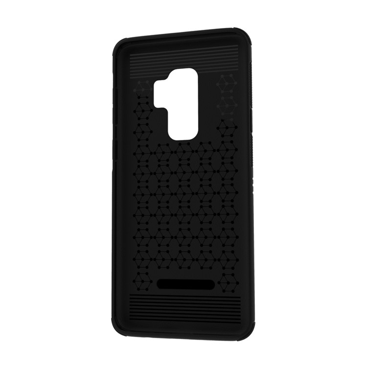Shockproof Matte TPU Back Phone Case for Samsung Galaxy S9 Plus SM-G965 - Black-3