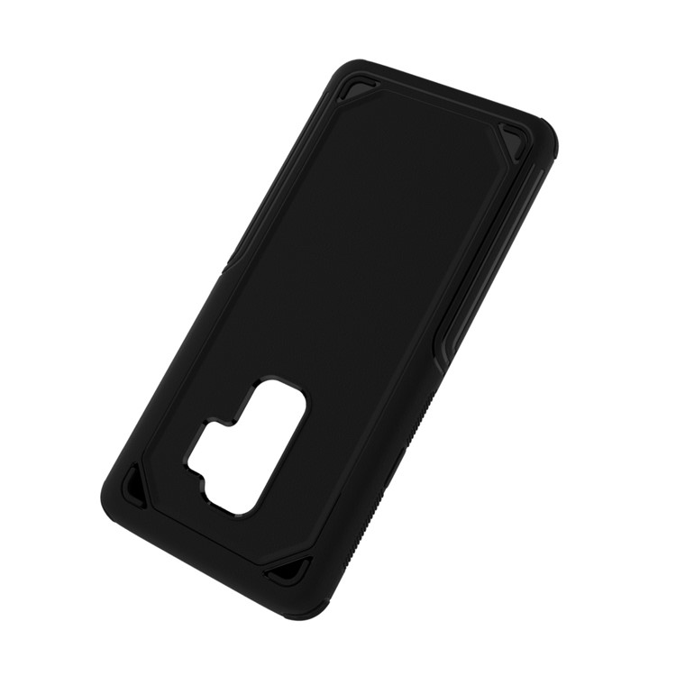 Shockproof Matte TPU Back Phone Case for Samsung Galaxy S9 Plus SM-G965 - Black-4