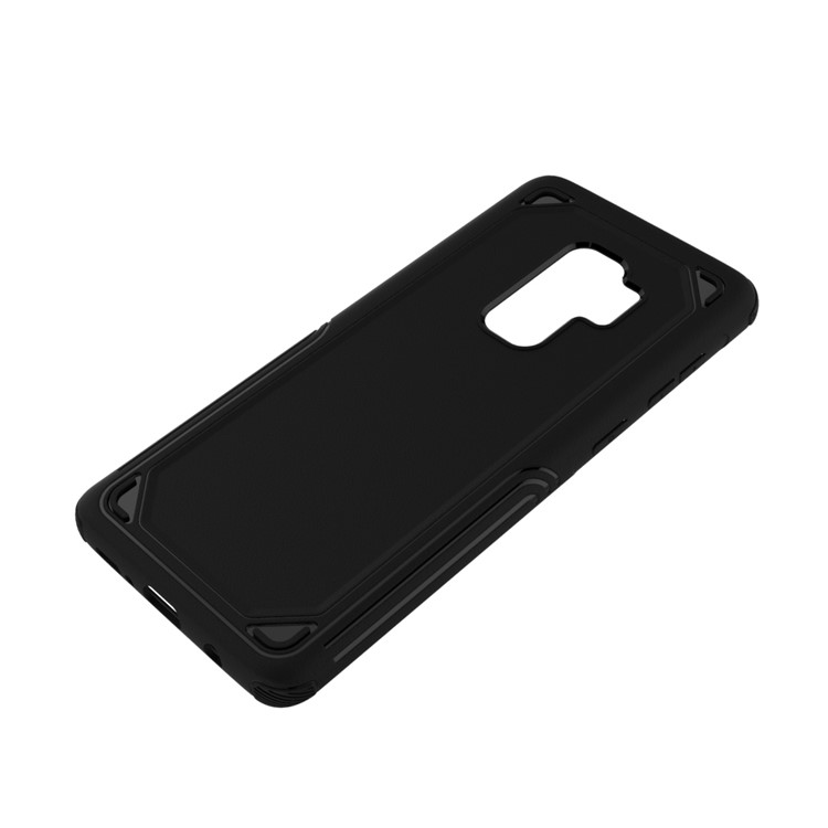 Shockproof Matte TPU Back Phone Case for Samsung Galaxy S9 Plus SM-G965 - Black-5