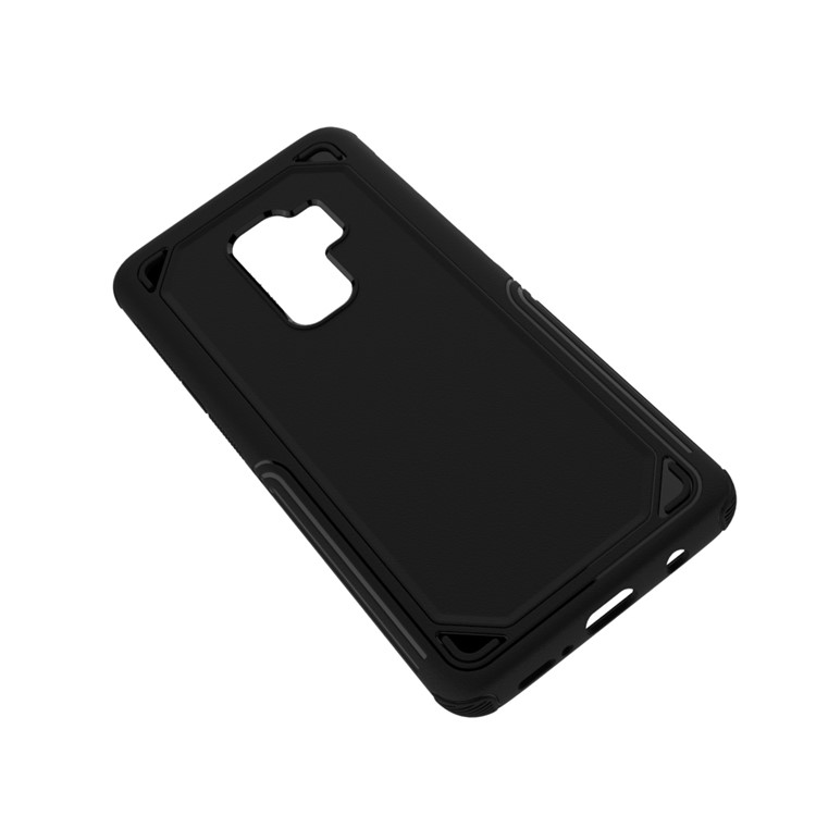 Shockproof Matte TPU Back Phone Case for Samsung Galaxy S9 Plus SM-G965 - Black-6