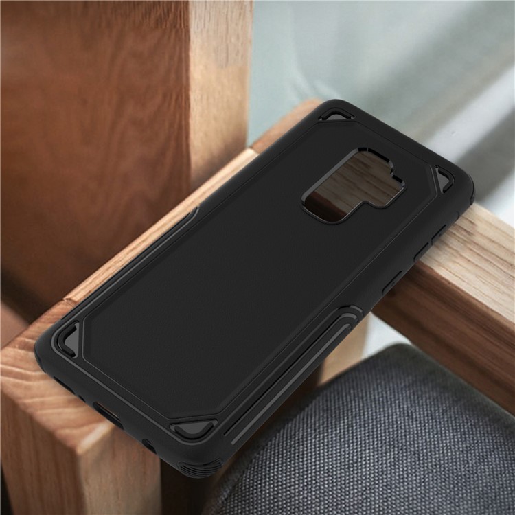 Shockproof Matte TPU Back Phone Case for Samsung Galaxy S9 Plus SM-G965 - Black-7