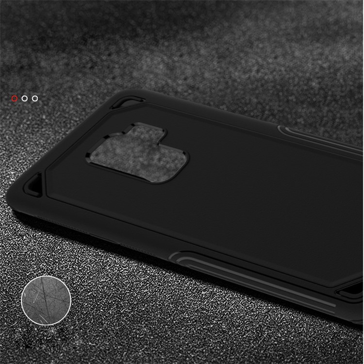 Shockproof Matte TPU Back Phone Case for Samsung Galaxy S9 Plus SM-G965 - Black-8