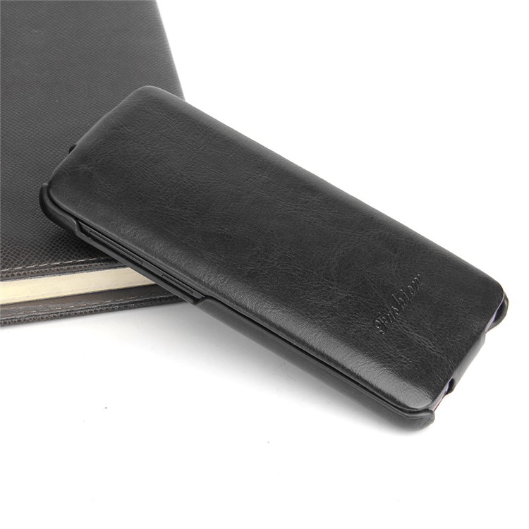 Crazy Horse Texture Vertical Flip Leather Case for Samsung Galaxy S9 G960 - Black-4