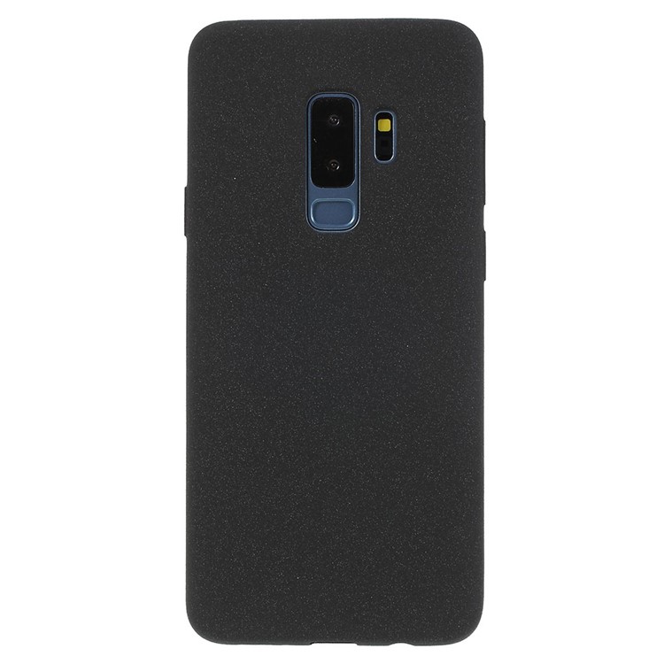 Skin-touch Matte TPU Jelly Cellphone Casing for Samsung Galaxy S9 Plus SM-G965 - Black-2