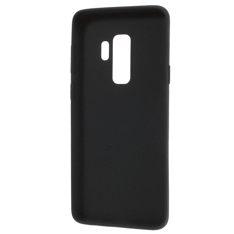 Skin-touch Matte TPU Jelly Cellphone Casing for Samsung Galaxy S9 Plus SM-G965 - Black-5