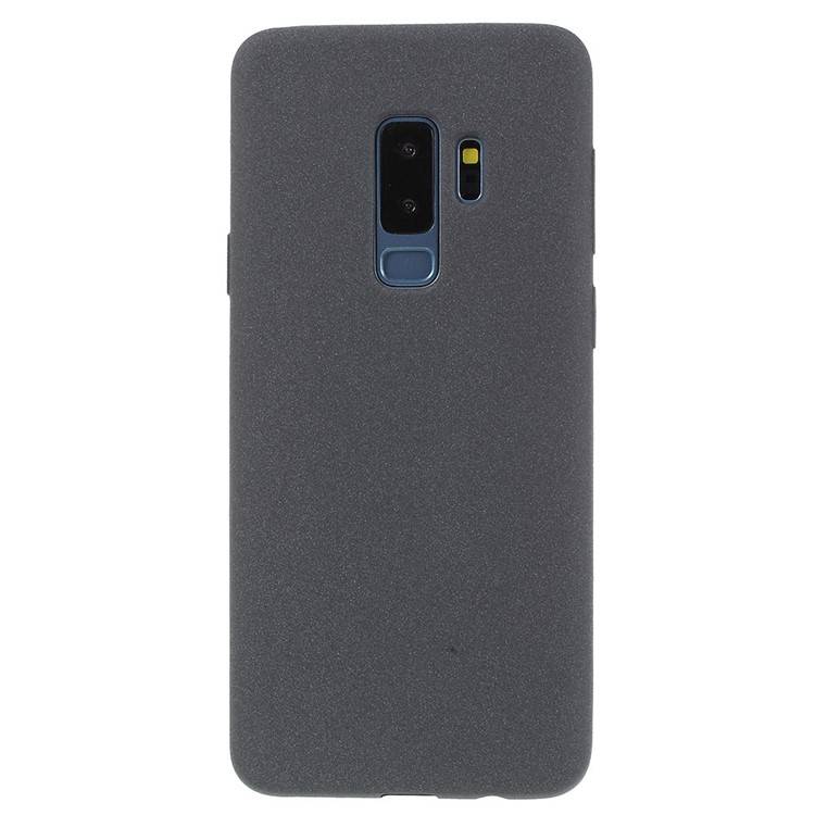 Skin-touch Matte TPU Jelly Cellphone Cover for Samsung Galaxy S9 Plus SM-G965 - Grey-1