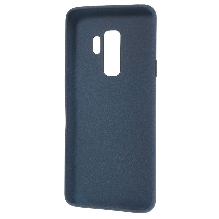Skin-touch Matte TPU Jelly Cellphone Shell for Samsung Galaxy S9 Plus SM-G965 - Blue-4