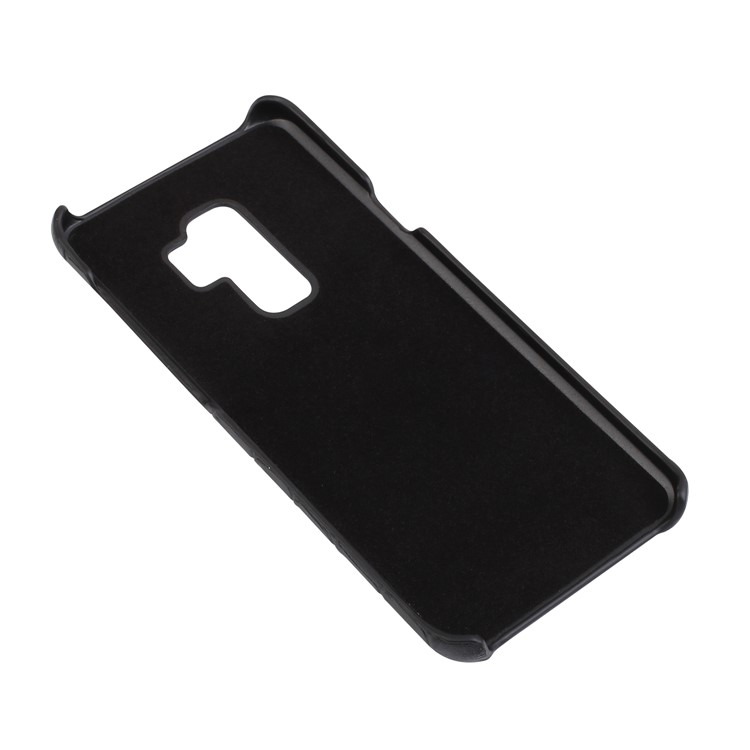 Crocodile Texture Genuine Leather Coated Plastic Case for Samsung Galaxy S9+ SM-G965 - Black-10