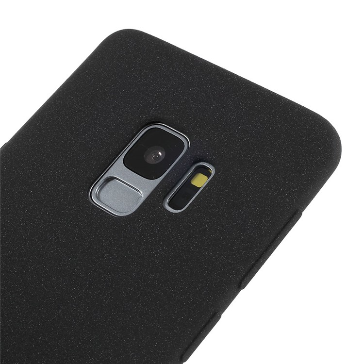 Skin-touch Matte TPU Jelly Cellphone Case for Samsung Galaxy S9 SM-G960 - Black-3