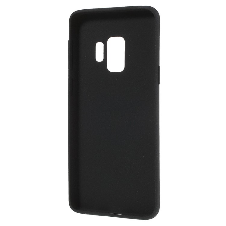 Skin-touch Matte TPU Jelly Cellphone Case for Samsung Galaxy S9 SM-G960 - Black-5