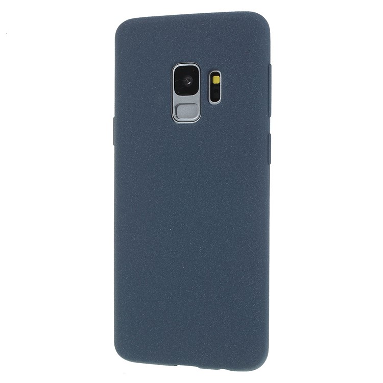 Skin-touch Matte TPU Jelly Cellphone Casing Cover for Samsung Galaxy S9 SM-G960 - Blue-2