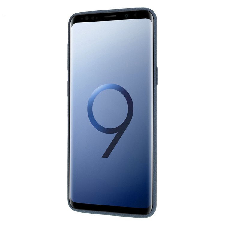 Skin-touch Matte TPU Jelly Cellphone Casing Cover for Samsung Galaxy S9 SM-G960 - Blue-3