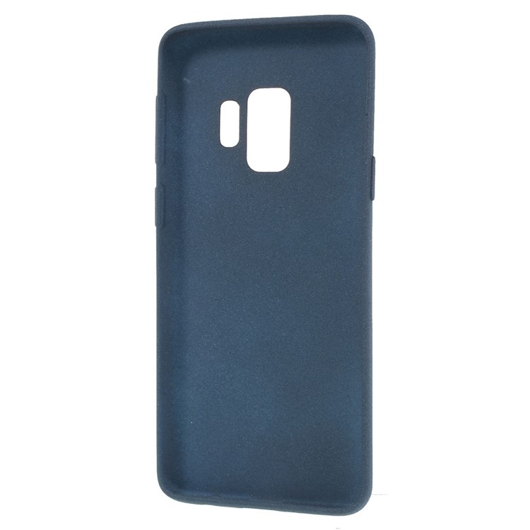 Skin-touch Matte TPU Jelly Cellphone Casing Cover for Samsung Galaxy S9 SM-G960 - Blue-4