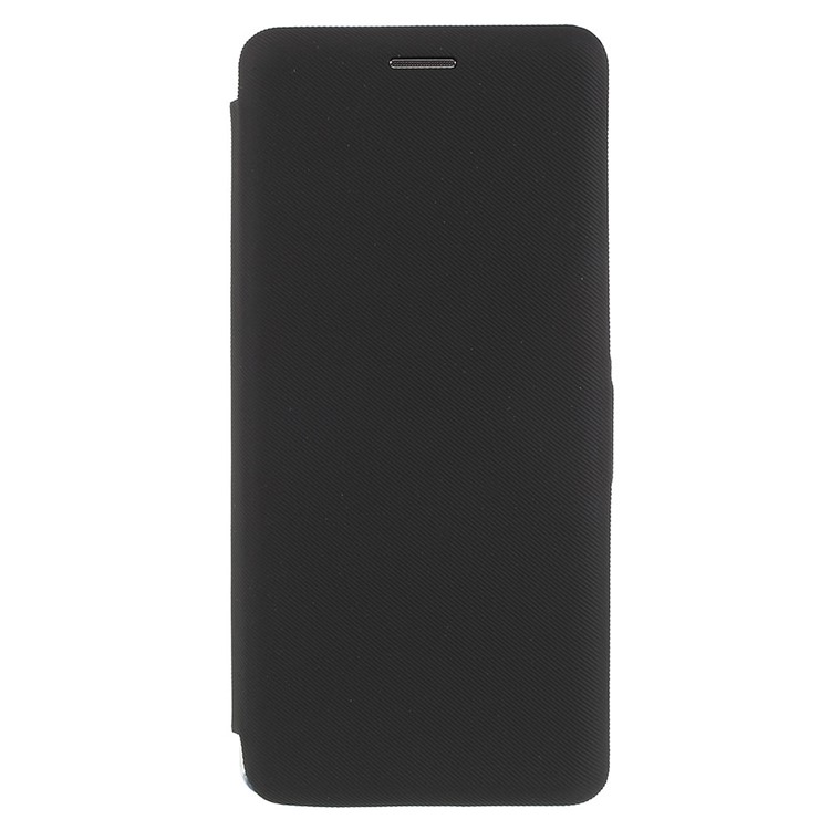 Cloth Texture Stand Leather Case with Card Slot for Samsung Galaxy Note 8 N950 - Black-3