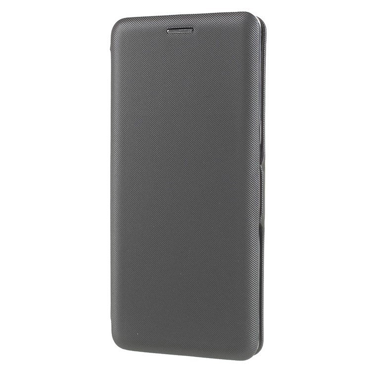 Cloth Texture Stand Leather Shell with Card Slot for Samsung Galaxy Note 8 N950 - Grey-2