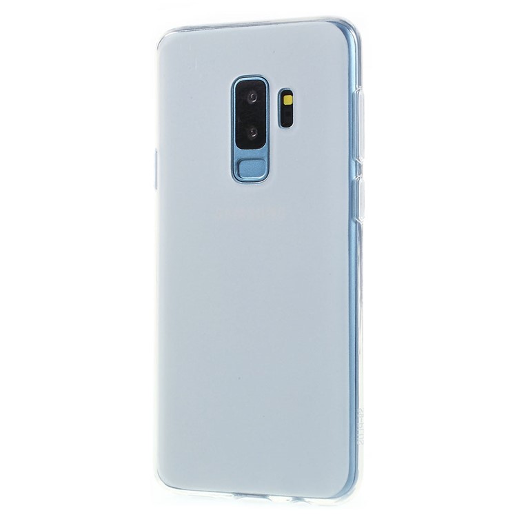 50PCS/Lot Matte Pudding Soft TPU Mobile Casing for Samsung Galaxy S9 Plus SM-G965 - White-2