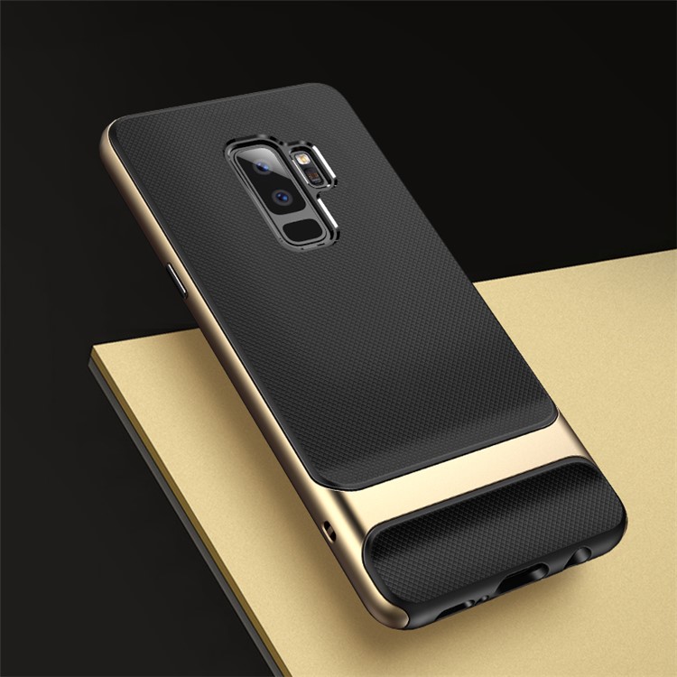 ROCK Royce Series PC + TPU Hybrid Case for Samsung Galaxy S9+ SM-G965 - Gold-1