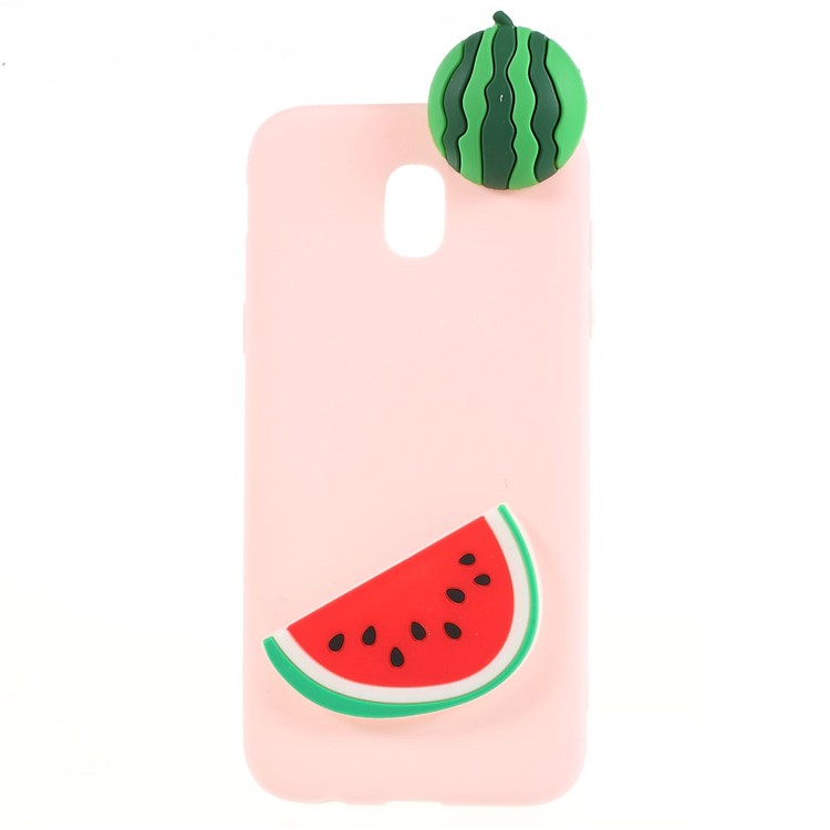 Cute 3D Cartoon Pattern Soft TPU Phone Cover for Samsung Galaxy J5 Pro (2017) / J5 (2017) EU Version - Watermelon-1