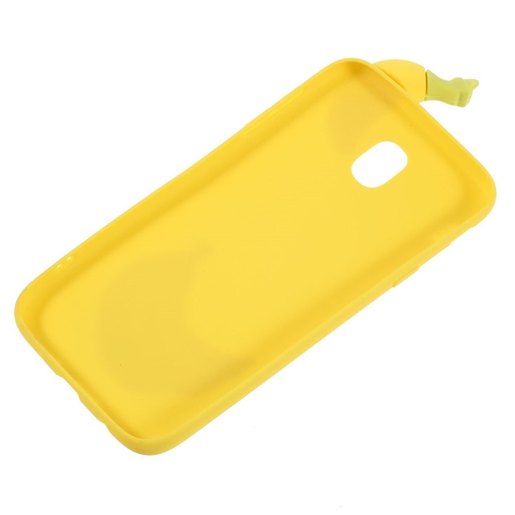 Cute 3D Cartoon Pattern Soft TPU Cellphone Case for Samsung Galaxy J5 Pro (2017) / J5 (2017) EU Version - Banana-3