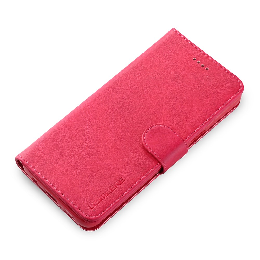 LC.IMEEKE Leather Wallet Case for Samsung Galaxy S9+ SM-G965 - Rose-4