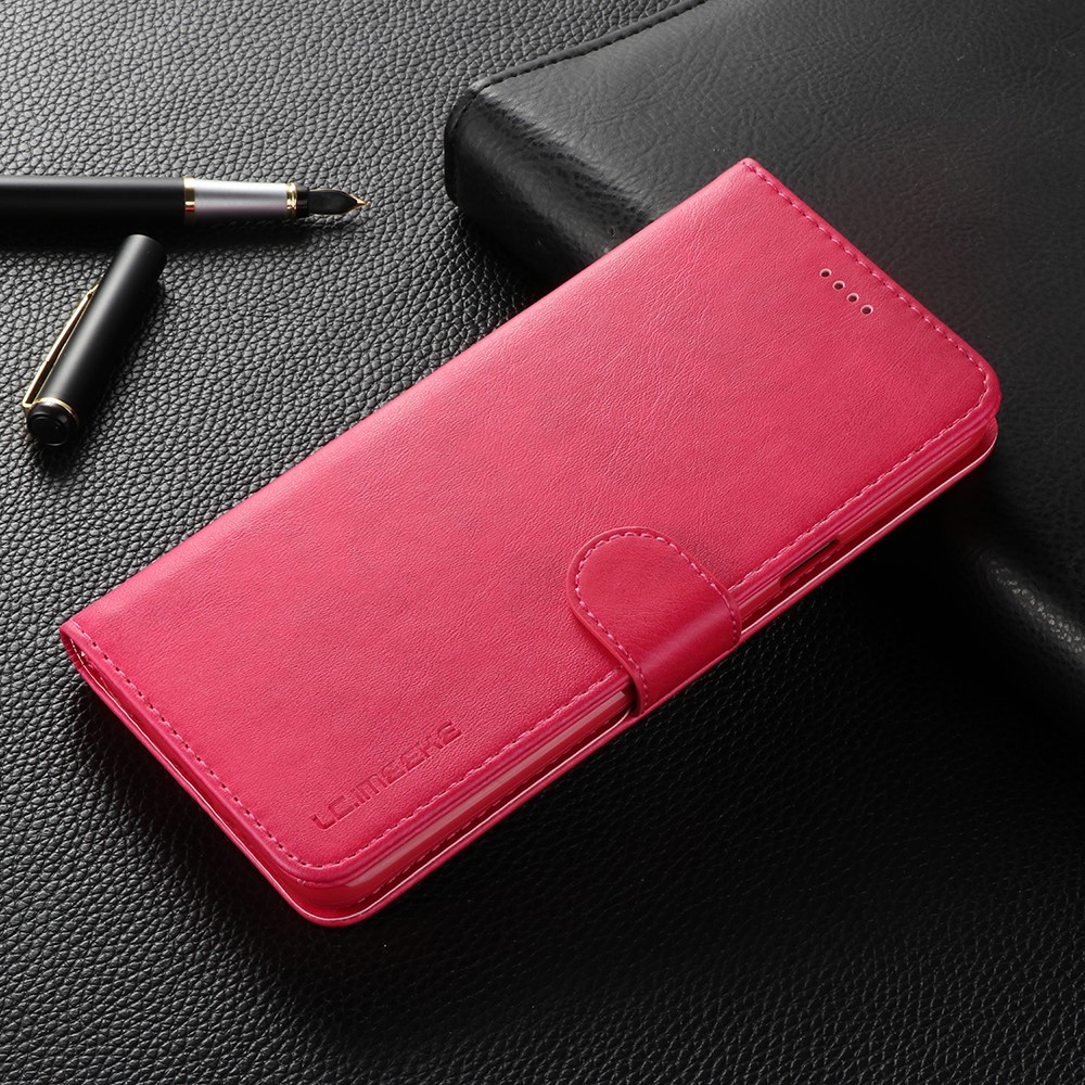 LC.IMEEKE Leather Wallet Case for Samsung Galaxy S9+ SM-G965 - Rose-8