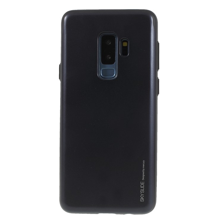 MERCURY GOOSPERY Sky Slide Card Holder PC TPU Case for Samsung Galaxy S9 Plus SM-G965 - Black-2