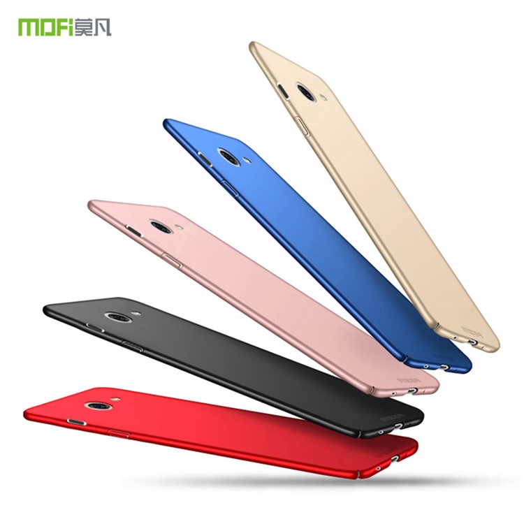 MOFI Shield Frosted Ultra-thin Plastic Mobile Casing for Samsung Galaxy J7 V / J7 Perx - Rose Gold-2