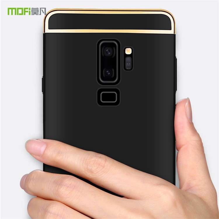 MOFI Guard Series Detachable 3-in-1 Electroplating Plastic Case for Samsung Galaxy S9+ G965 - Black-2