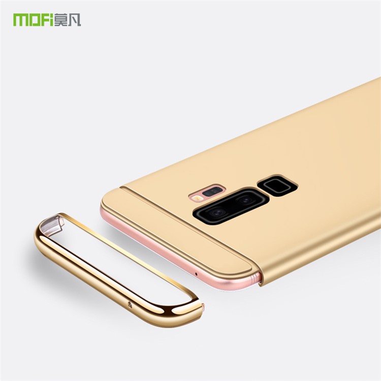 MOFI Guard Series Detachable 3-in-1 Electroplating PC Phone Cover for Samsung Galaxy S9+ G965 - Gold-2