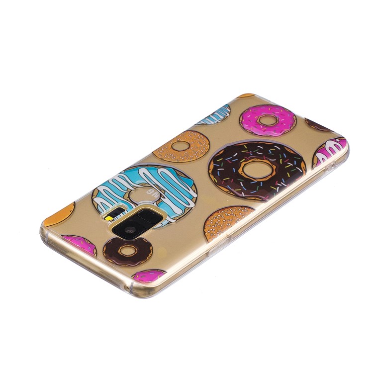 Pattern Printing IMD TPU Cover Shell for Samsung Galaxy S9 SM-G960 - Doughnut Pattern-4