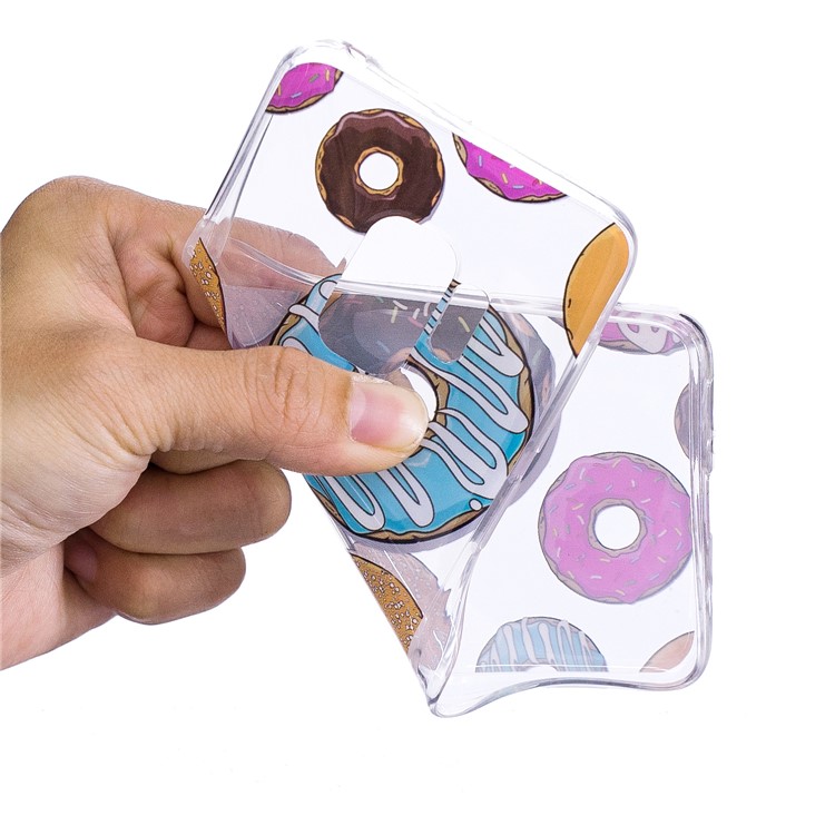 Pattern Printing IMD TPU Cover Shell for Samsung Galaxy S9 SM-G960 - Doughnut Pattern-5