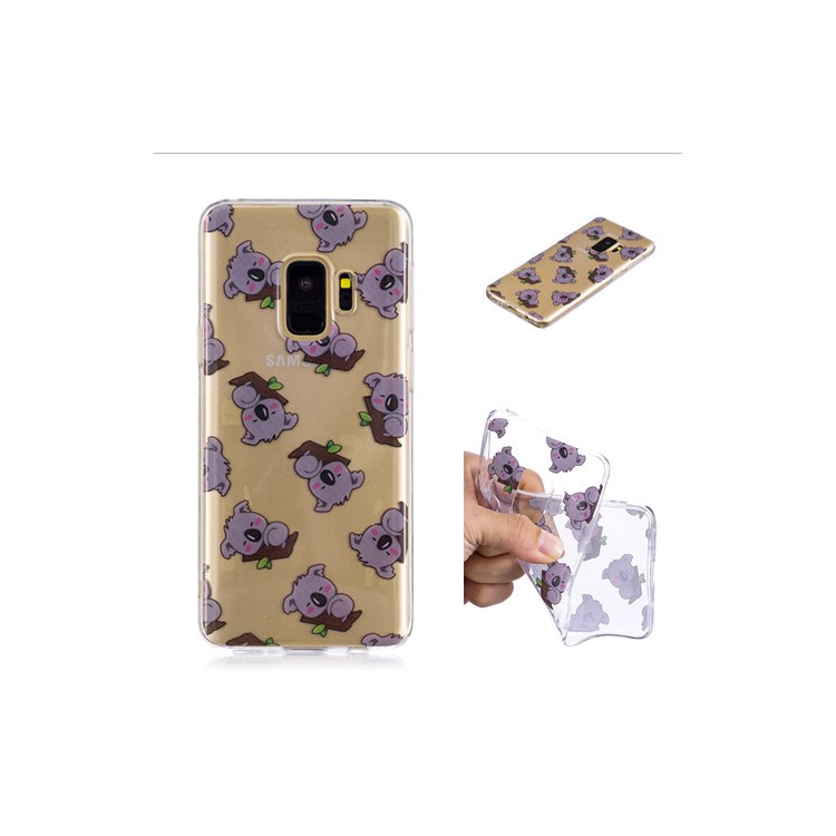 Pattern Printing IMD TPU Protective Case for Samsung Galaxy S9 SM-G960 - Bear Pattern-1