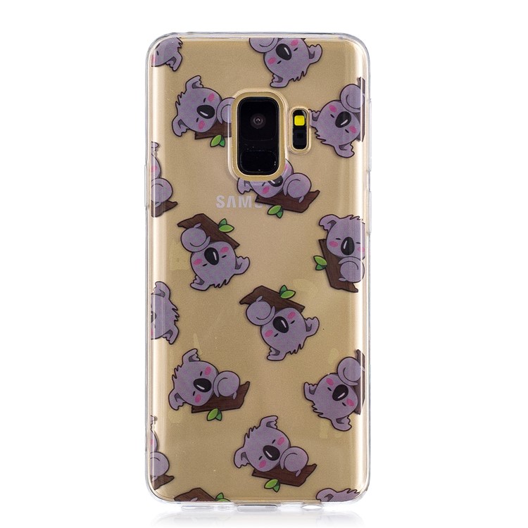 Pattern Printing IMD TPU Protective Case for Samsung Galaxy S9 SM-G960 - Bear Pattern-2