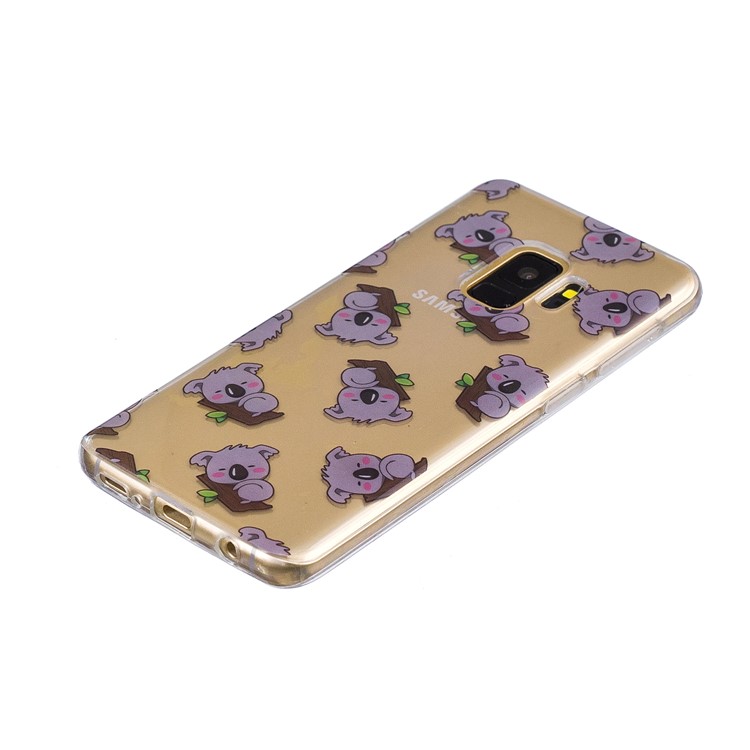 Pattern Printing IMD TPU Protective Case for Samsung Galaxy S9 SM-G960 - Bear Pattern-3