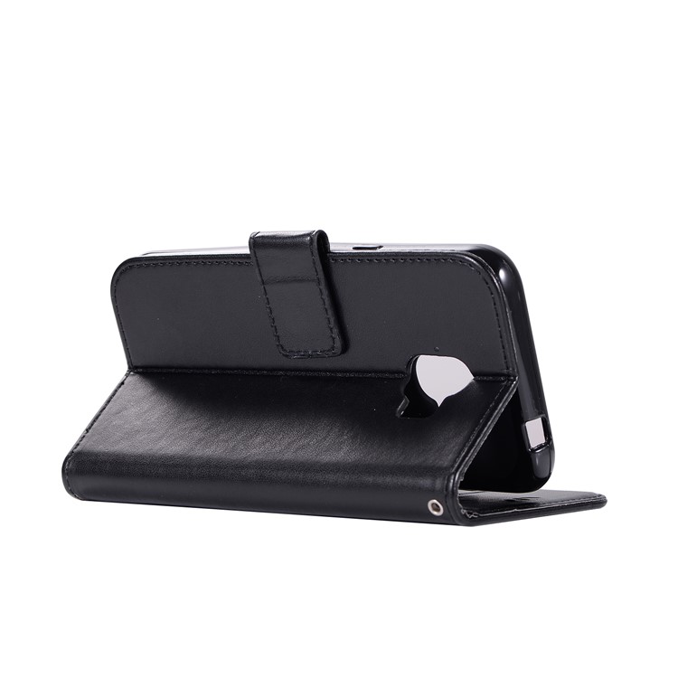 Imprint Owl Dream Catcher Wallet Stand Leather Case for Samsung Galaxy J2 Pro 2018 - Black-6