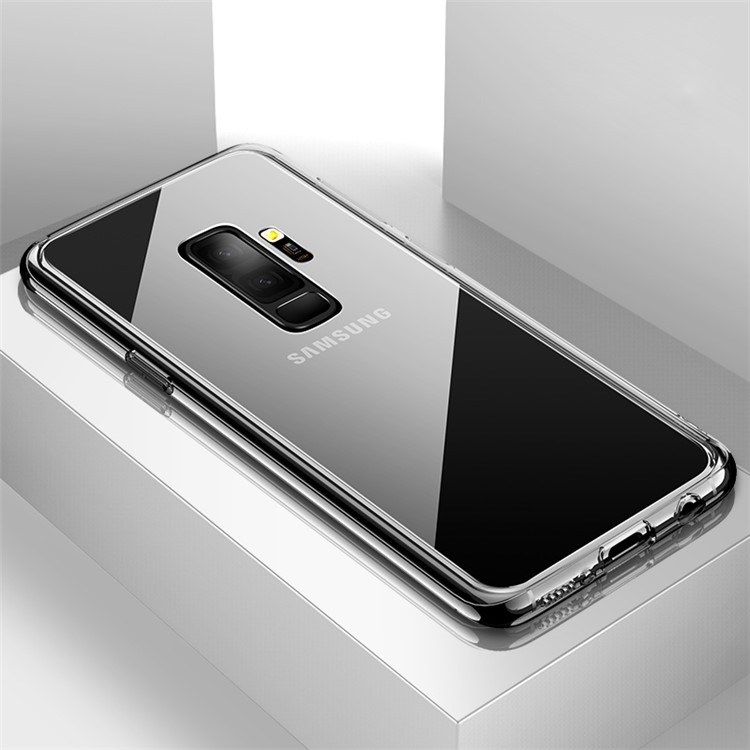 CAFELE Crystal Series Clear Acrylic + TPU Back Case for Samsung Galaxy S9 Plus SM-G965 - Transparent-1