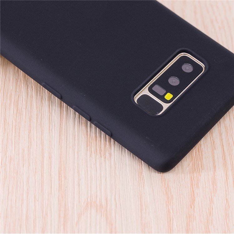 MOLAN CANO Rubberized Soft TPU Back Phone Case for Samsung Galaxy Note 8 SM-N950 - Black-6