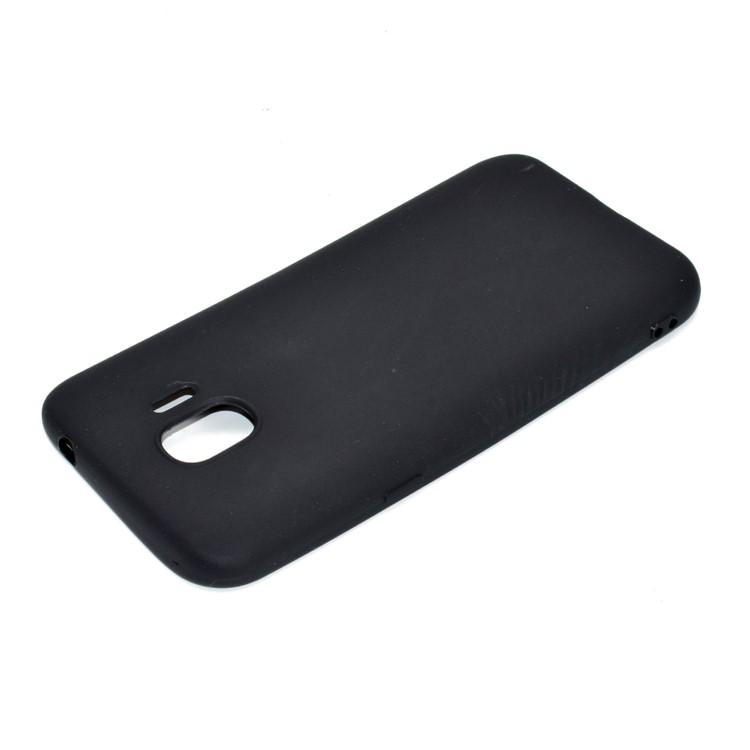 Soft Matte TPU Back Case for Samsung Galaxy J2 Pro 2018 - Black-4