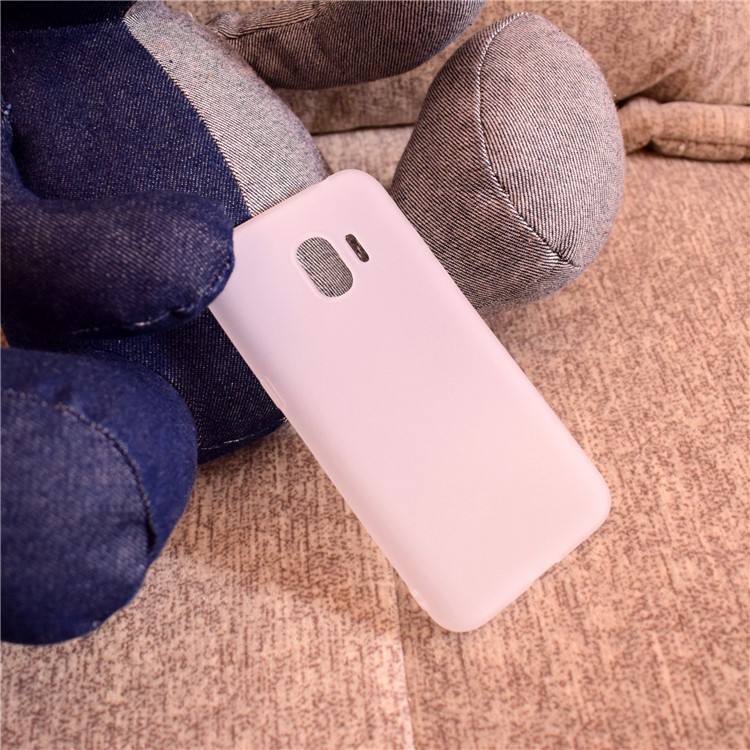 Soft Matte TPU Back Cover for Samsung Galaxy J2 Pro 2018 - White-7